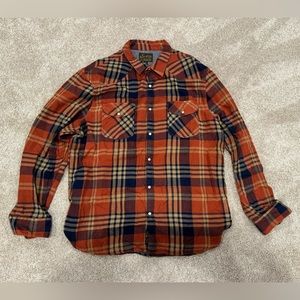 Men’s Lucky Brand Long Sleeve Flannel Size XL